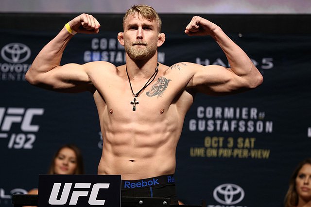 Alexander Gustafsson, who fought at UFC Stockholm