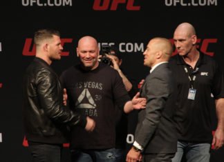 UFC 217 Michael Bisping Georges St. Pierre