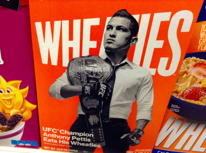 Anthony Pettis Wheaties // Mike Mozart (CC)