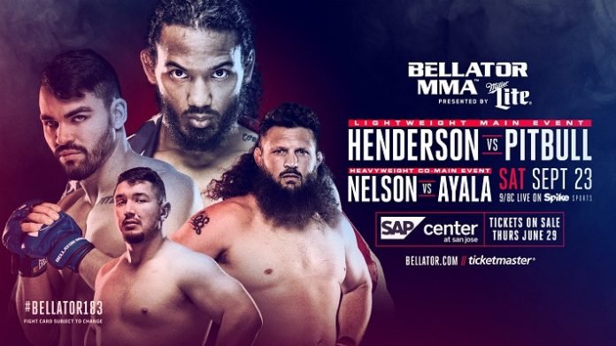 Roy Nelson and Benson Henderson will appear at Bellator 183