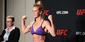 Holly Holm who fought at UFC singapore UFC 235