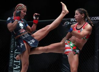 Felice Herrig in Invcita - Herrig scored a dominant win over Justine Kish at UFC Oklahoma City