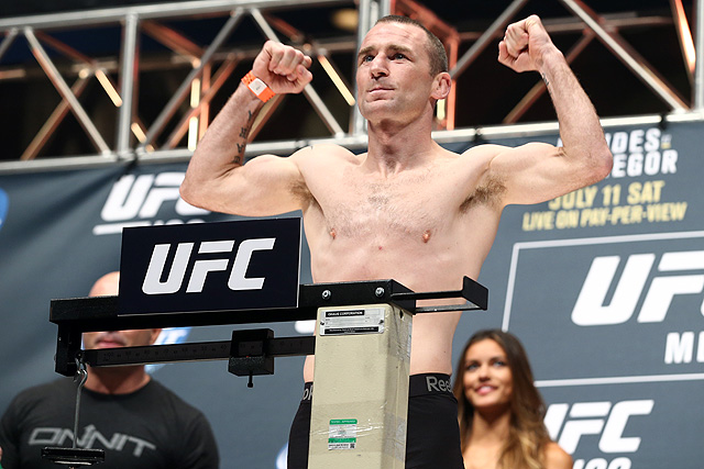 Neil Seery fights on the UFC Glasgow prelims