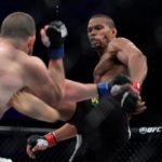 Thiago Santos appeared at UFC 213 (shown here facing Nate Marquardt)