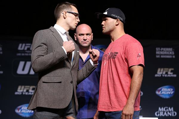Robbie Lawler and Rory MacDonald, UFC