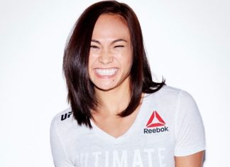 Michelle Waterson Reebok UFC outfit