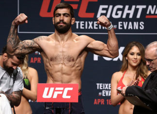 Elizeu Zaleski dos Santos battled it out with Max Griffin at UFC Sao Paulo