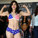 Rachel Ostovich made her UFC debut at the TUF 26 Finale