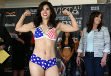 Rachel Ostovich made her UFC debut at the TUF 26 Finale