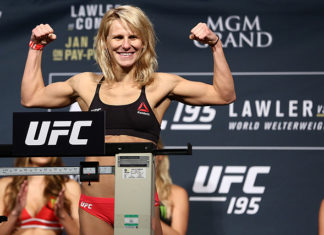 UFC Charlotte Justine Kish Ji Yeon Kim