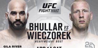 UFC: Arjan Bhullar to face Adam Wieczorek at UFC on FOX 29