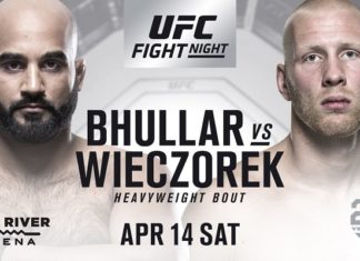 UFC: Arjan Bhullar to face Adam Wieczorek at UFC on FOX 29