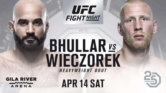 UFC: Arjan Bhullar to face Adam Wieczorek at UFC on FOX 29