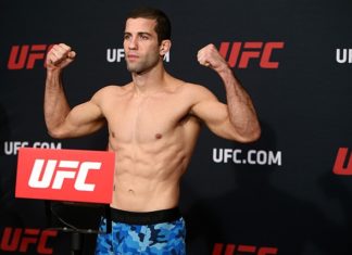 UFC's Augusto Mendes pulled from UFC Fight Night 128 due to USADA violation