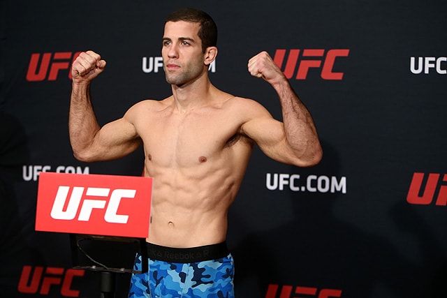 UFC's Augusto Mendes pulled from UFC Fight Night 128 due to USADA violation