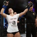 Mackenzie Dern was victorious in her UFC debut at UFC 222