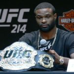 UFC welterweight champion Tyron Woodley