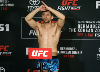 UFC lightweight Chris Gruetzemacher