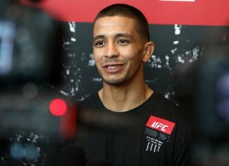 UFC flyweight John Moraga defeated Wilson Reis at UFC Glendale