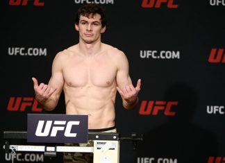 UFC lightweight, Canada's Olivier Aubin-Mercier