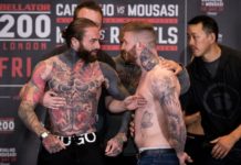 Aaron Chalmers, Ash Griffiths face off prior to Bellator 200
