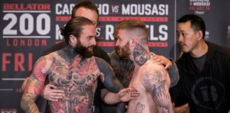 Aaron Chalmers, Ash Griffiths face off prior to Bellator 200