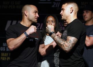 UFC lightweights Eddie Alvarez and Dustin Poirier