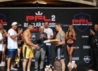 PFL 2 weigh in sean o'connell