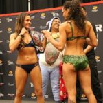 Bellator 201 Weigh-in - Ilima-Lei Macfarlane vs. Alejandra Lara