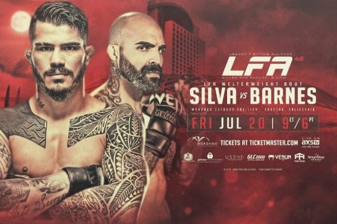 LFA 45 features UFC vet Erick Silva