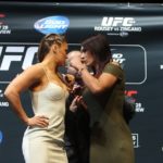 Ronda Rousey and Cat Zingano, UFC 148