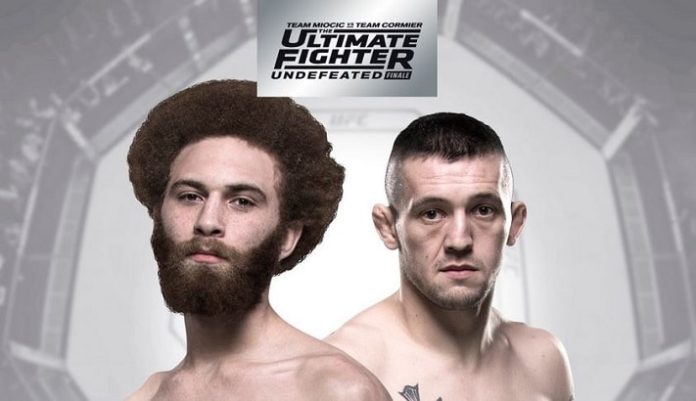 Luis Pena meets Richie Smullen at the TUF 27 Finale