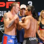 Jake Shields and Ray Cooper, PFL 3 Weigh-Ins