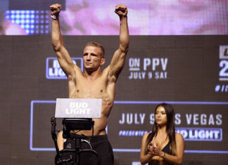 UFC 227 Cody Garbrandt TJ Dillashaw