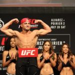 Eddie Alvarez, UFC Calgary ceremonial weigh-ins