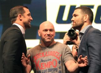 Luke Rockhold and Chris Weidman