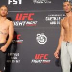 UFC Lincoln Justin Gaethje and James Vick