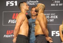 James Krause and Warlley Alves, UFC Lincoln