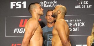 James Krause and Warlley Alves, UFC Lincoln