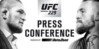 UFC 229 Press Conference