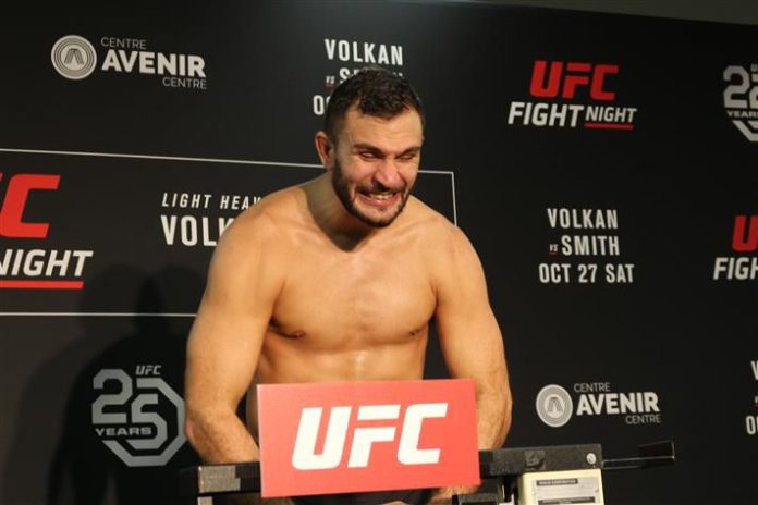 UFC Prague Michal Oleksiejczuk Gian Villante