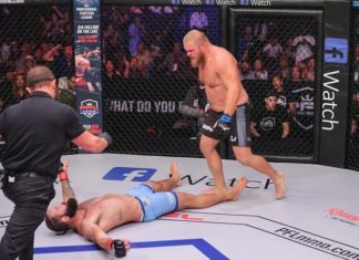 Josh Copeland knocked out Alex Nicholson at PFL 8 on Friday, October 5