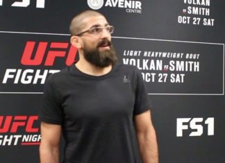 Court McGee UFC Moncton media day