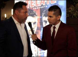 Oscar De La Hoya discusses Chuck Liddell vs. Tito Ortiz 3
