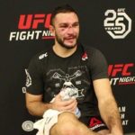 Gian Villante, UFC Moncton post-fight