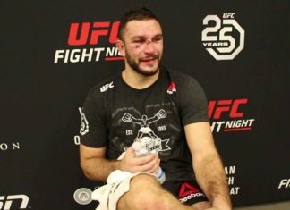 Gian Villante, UFC Moncton post-fight