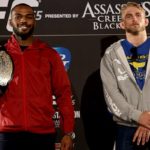 Jon Jones and Alexander Gustafsson