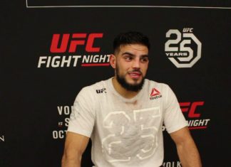 Nasrat Haqparast UFC Moncton