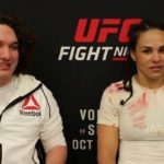 Talita Bernardo UFC Moncton post-fight