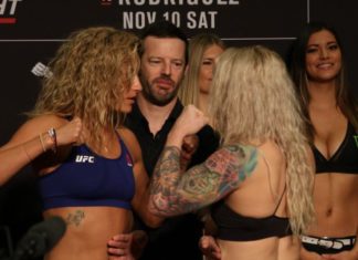 Ashley Yoder and Amanda Cooper, UFC Denver face-off